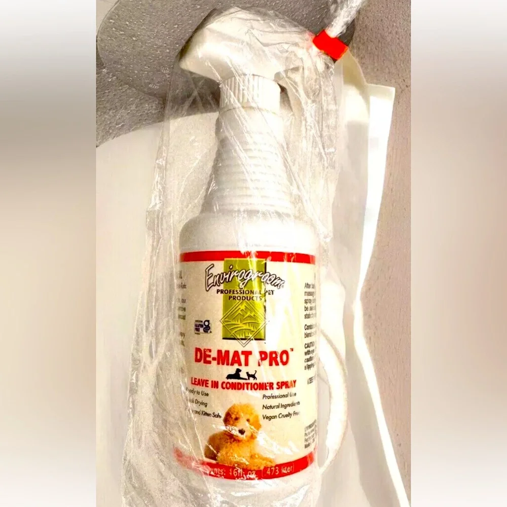 🚿ENVIROGROOM🚿 PROFESSIONAL DE-MAT PRO PET LEAVE IN CONDITIONER NIP